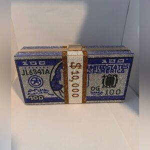 BLING $10,000 CLUTCH PURSE. RECTANGULAR